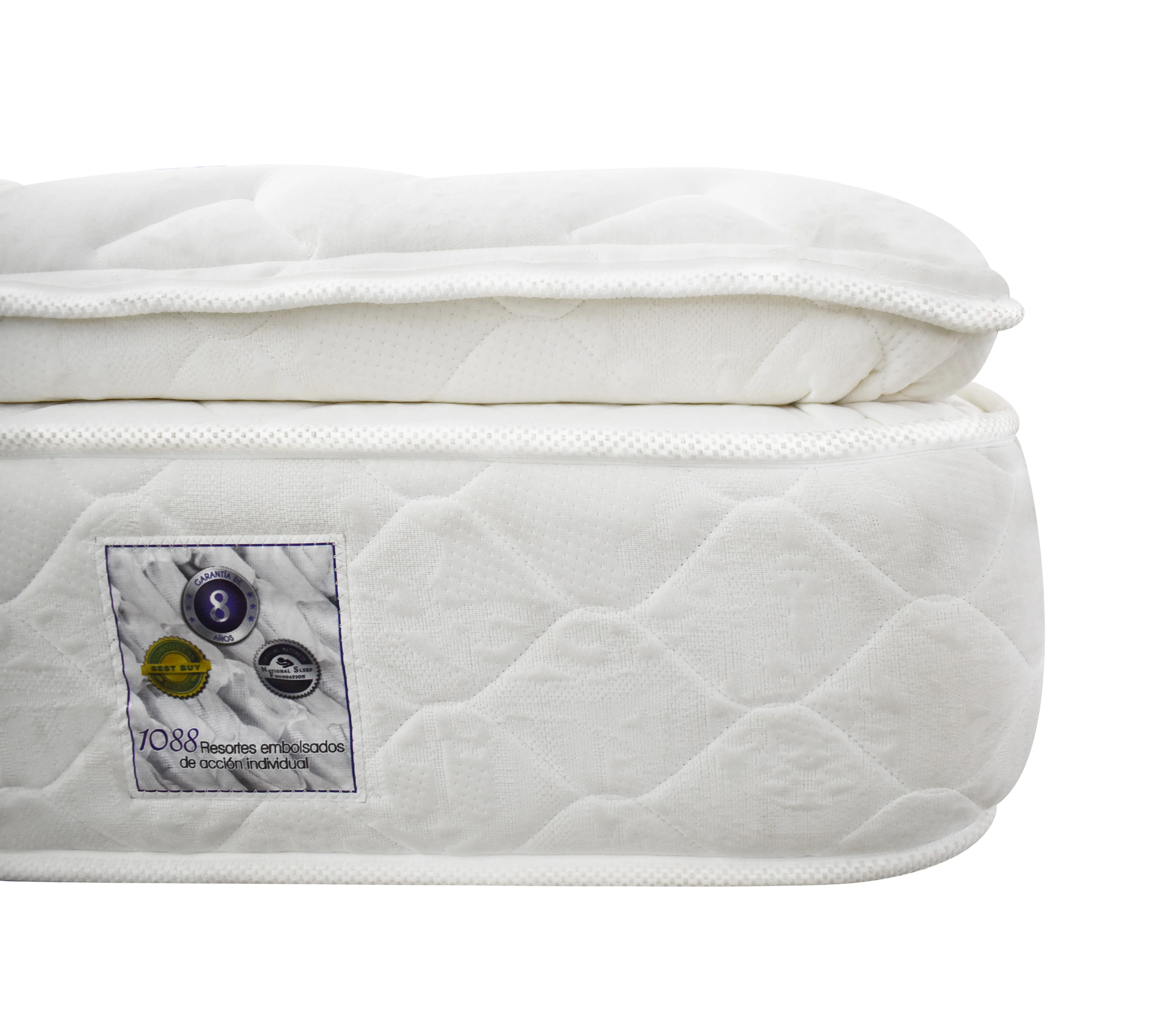 Colchón queen (160cm X 190cm) perfect sleep 1 pillow memory foam encapsulado Serta - Image 5
